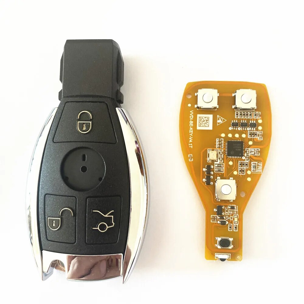 

1/5 шт. 315 МГц/433 МГц Xhorse VVDI BE Key Pro 3/4 кнопки для Mercedes Benz V4.2 PCB чип удаленного ключа улучшенная версия Smart
