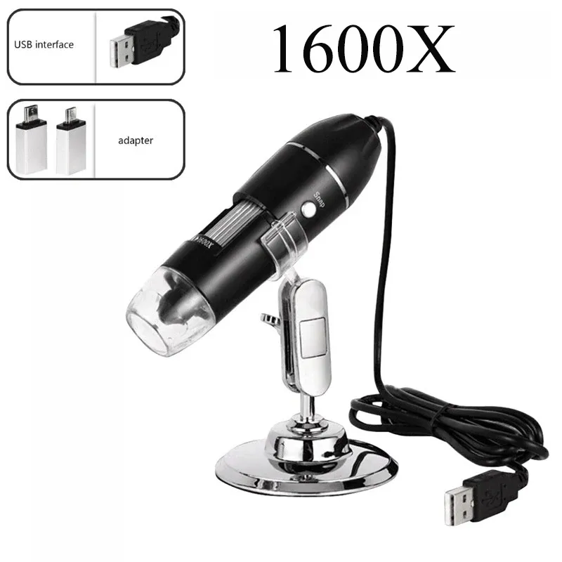 

Портативный цифровой микроскоп kebidumei 500X-1600X