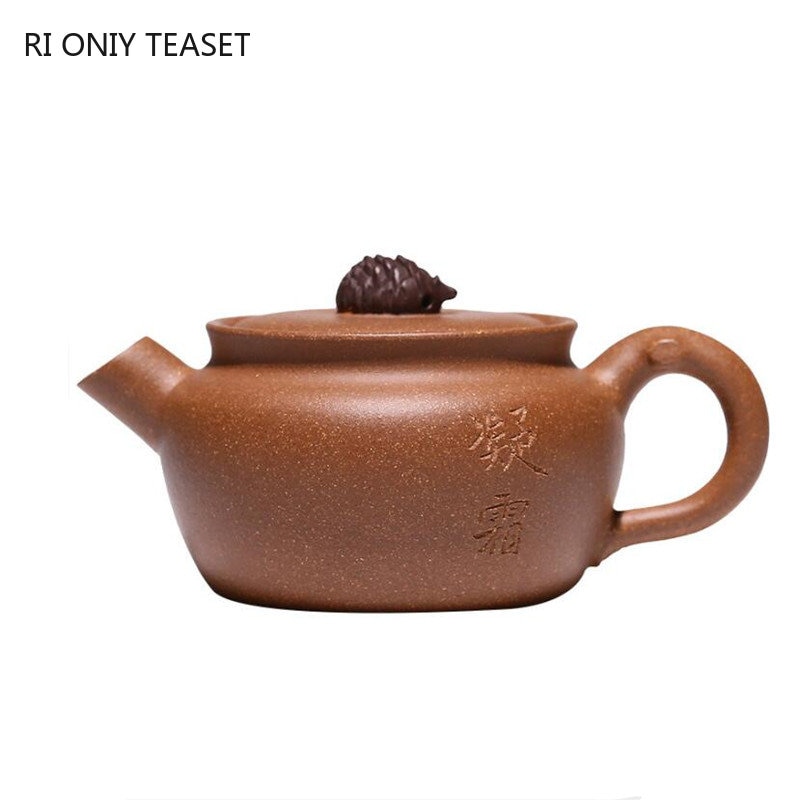 

RI ONIY TEASET Фиолетовый глиняный чайник ручной работы 120 мл