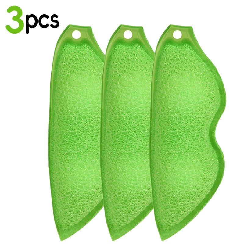 

Зелёная губка-горошек Magic Pea для чистки бутылок