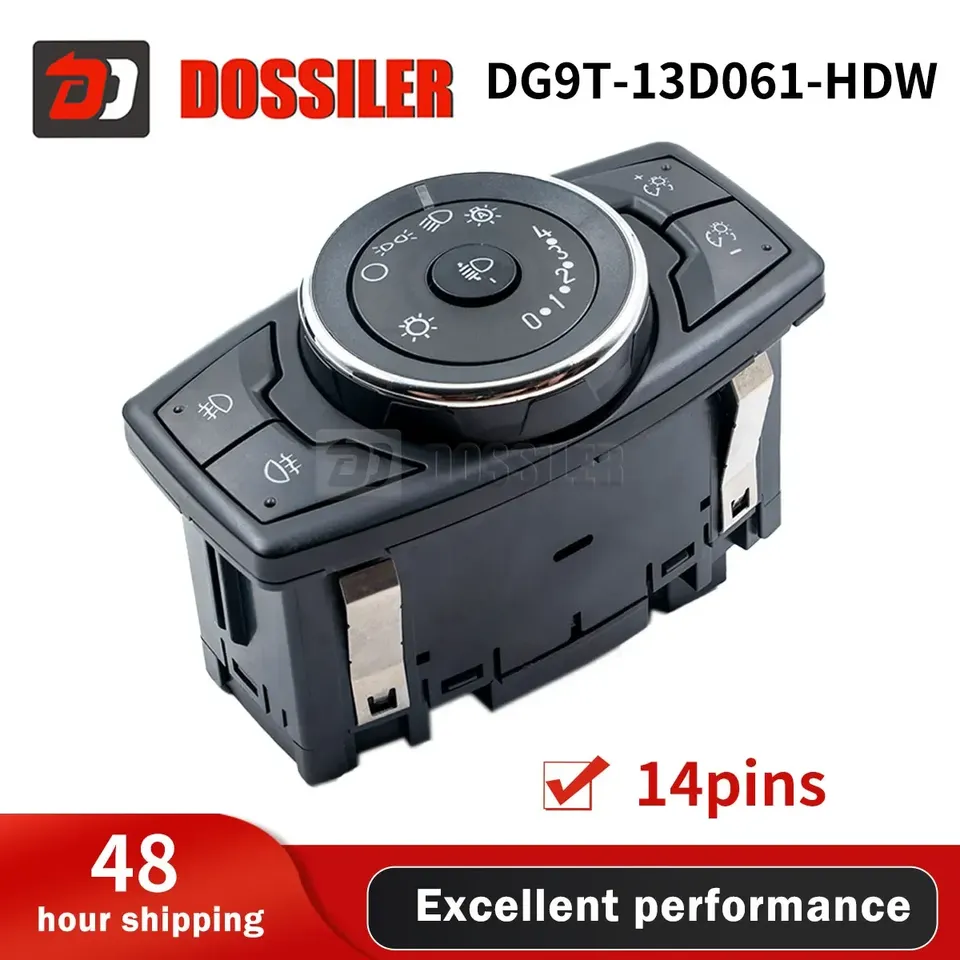 

DG9T-13D061-HDW Dossiler для FORD MONDEO MK5, блок переключателя фар, управление лампой DG9T13D061HDW для Ford Ranger/Everest 2015-2021