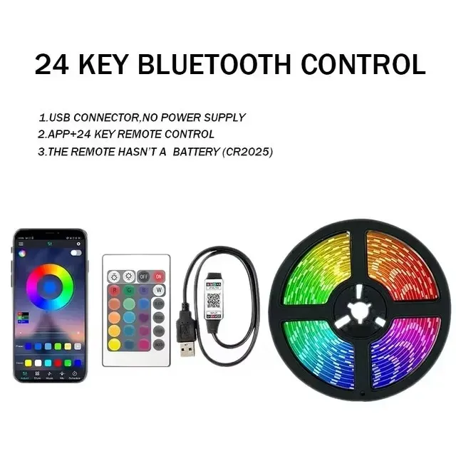 

RGB светодиодная лента LeiiGeeGo 1-30 м