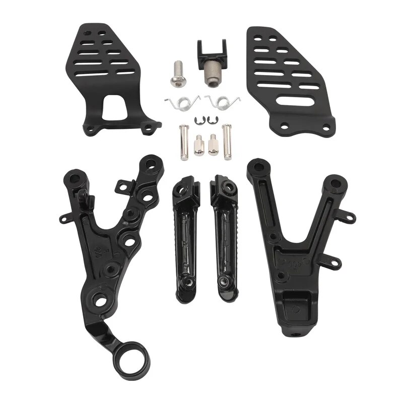 

Комплект передних кронштейнов для подножек или подножек для Yamaha YZF R6 YZFR6 2006-2016 2015 2014 2013 2012 2011 2010, аксессуары для мотоциклов