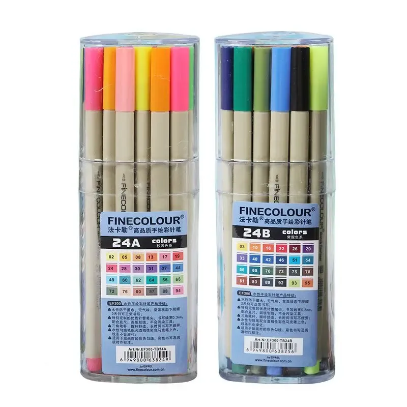 

FINECOLOUR 300, ручная роспись, тонкая линия, цветная игольная ручка, костюм
