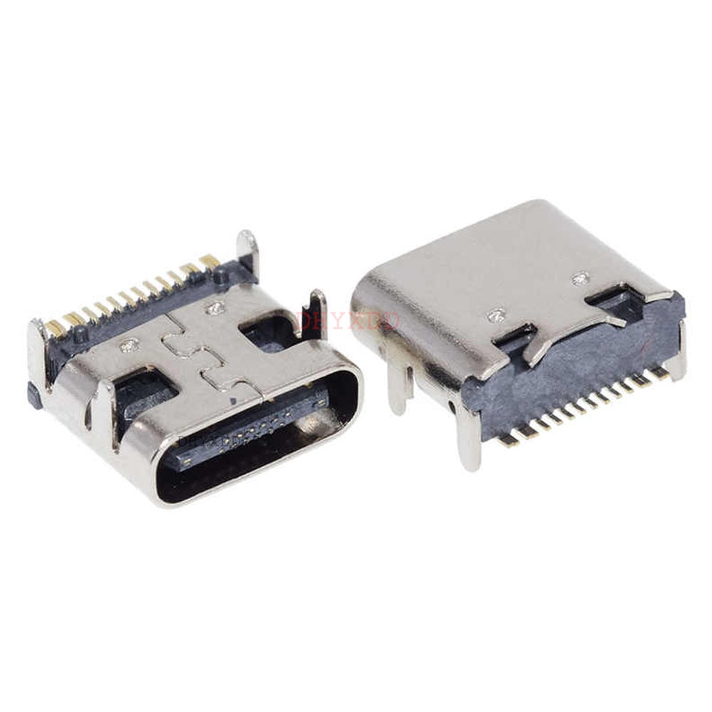 

10 шт. USB 3.1 Type C 16-контактный разъем для пайки WCLDDCH