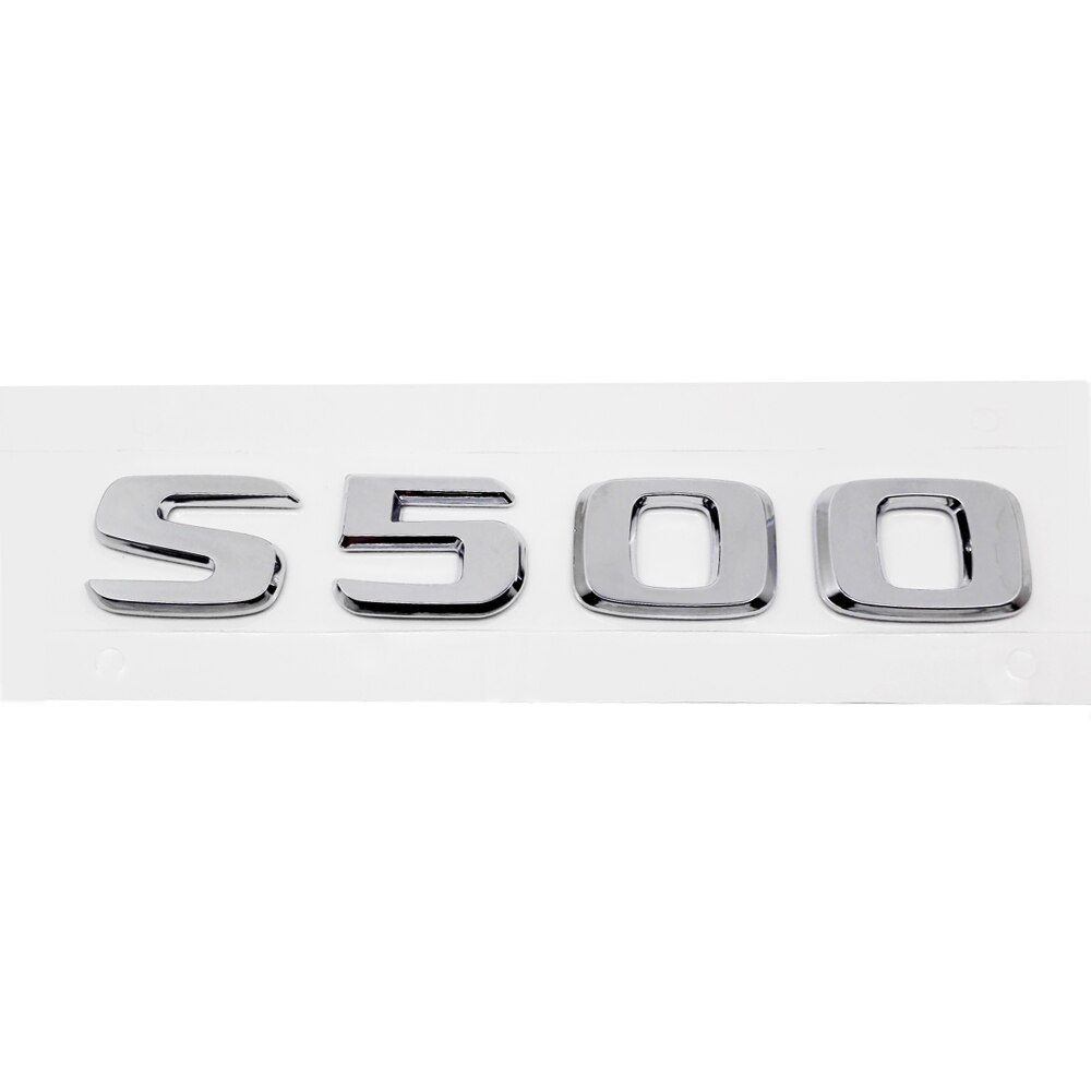 

Наклейка на крышку багажника W140, S320L, S350, S500, S500L, S600, S600L, W245, серебряная наклейка с номером, наклейка на автомобиль для Mercedes Benz AMG