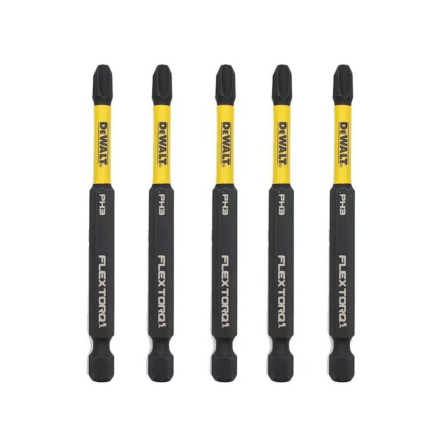 

DEWALT Силовые биты для отверток PH2/PH3/SL8 57/89/152 мм