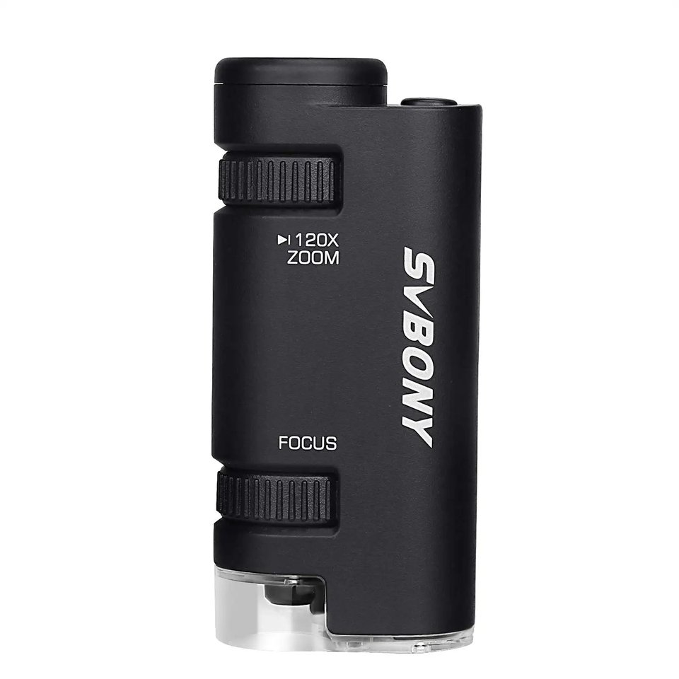 

Портативный микроскоп SVBONY SV603 60x-120x