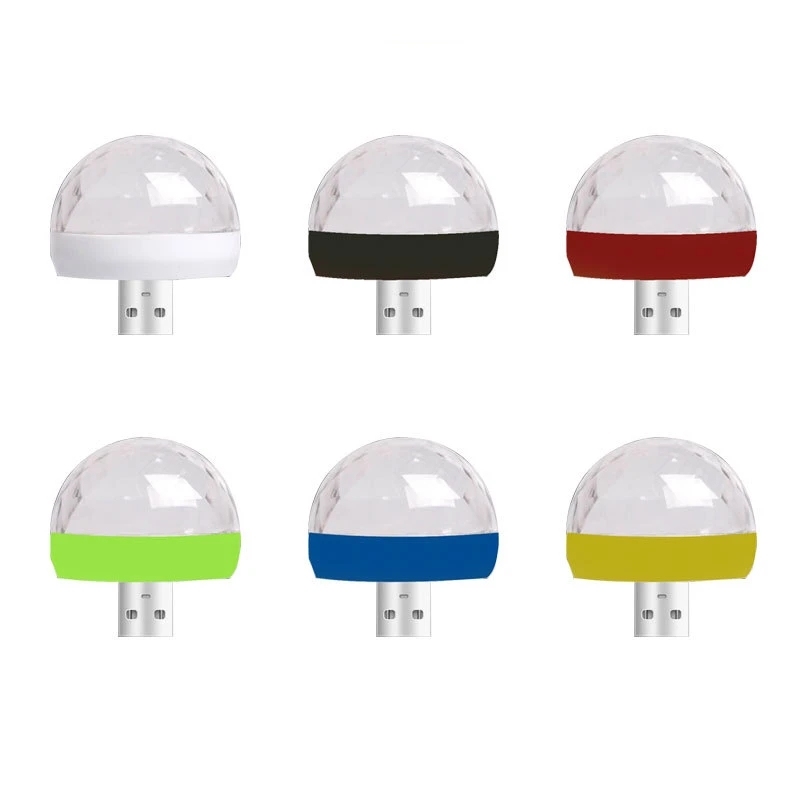 

Автомобильный USB окружающий свет DJ RGB Мини Красочный музыкальный звук Светодиодный светильник USB-интерфейс Праздничная вечеринка Атмосфера Внутренний лазерный свет 1 шт.