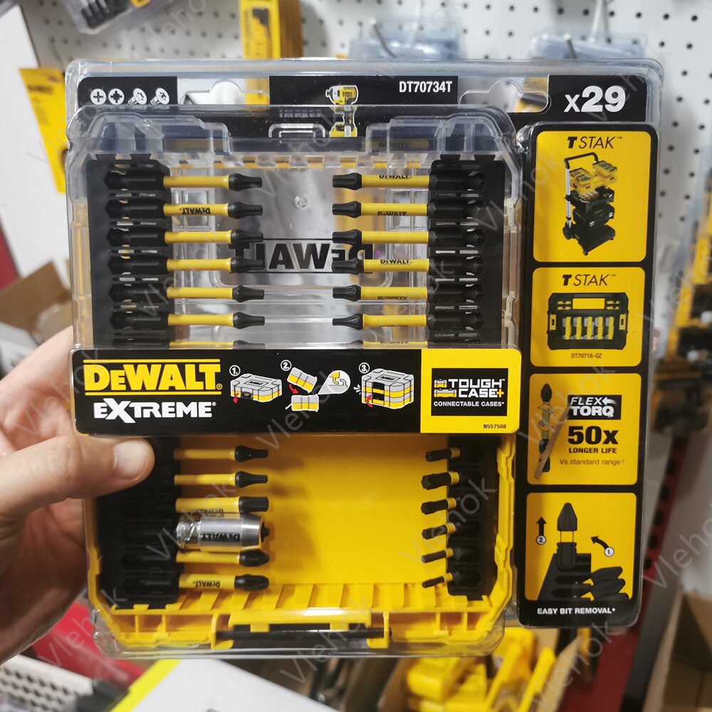 

DEWALT набор сверл для ударных бит 29 шт