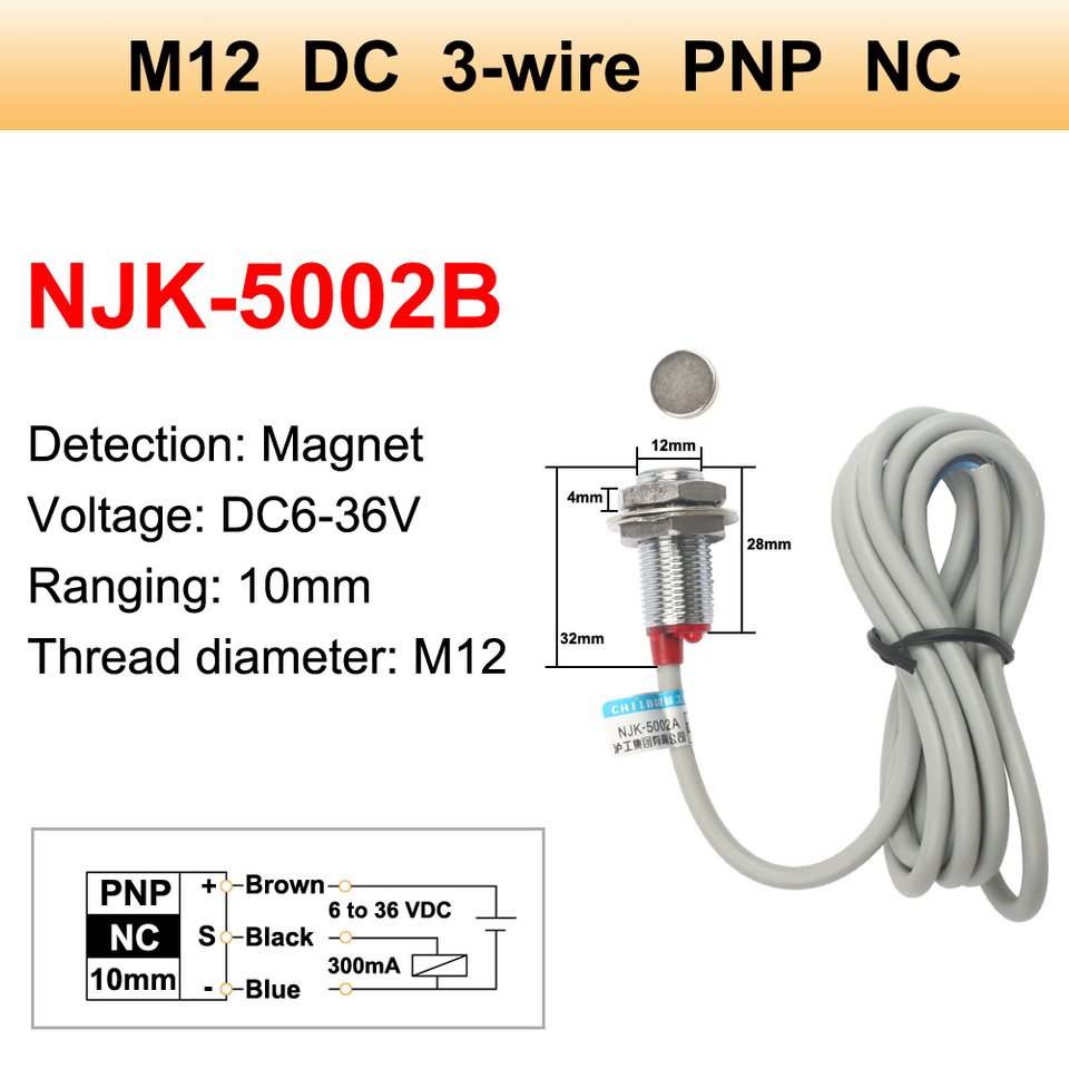 

Магнитный датчик приближения DIANQI NJK-5002 24В