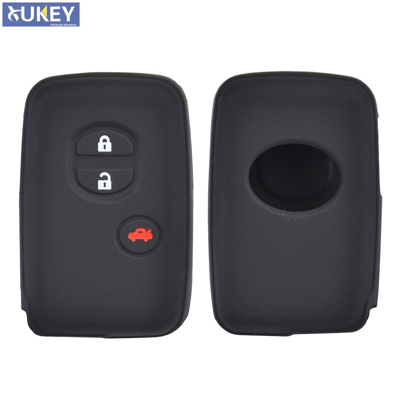 

Силиконовый чехол для Toyota Land Cruiser Prado Avensis IQ Corolla Prius Highlander Yaris с 3 кнопками