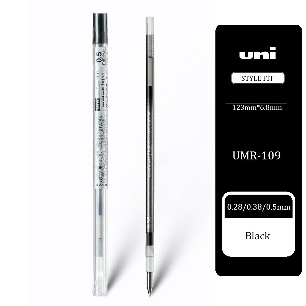 

Гелевые ручки Uni Style Fit заправка 0.28/0.38/0.5 мм