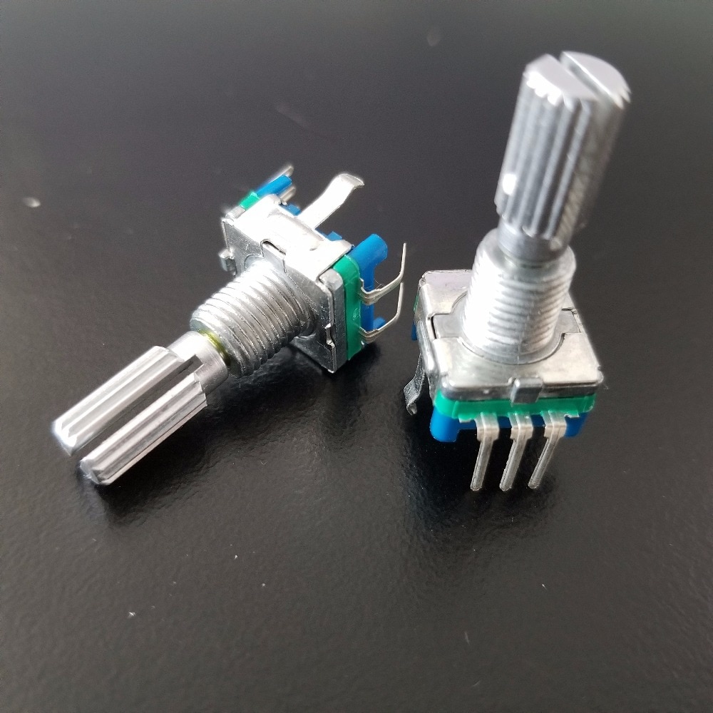 

2 шт. металлические поворотные энкодеры Pixiuonline G140 EC11 DC5V