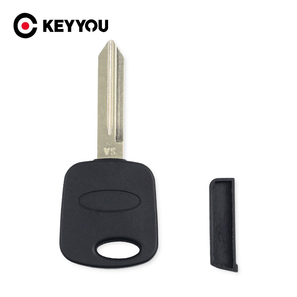 

KEYYOU для Ford Focus Escape Mercury чип-транспондер, пустой ключ для дистанционного ключа автомобиля, чехол, брелок без выреза FO38, лезвие 1998-2005
