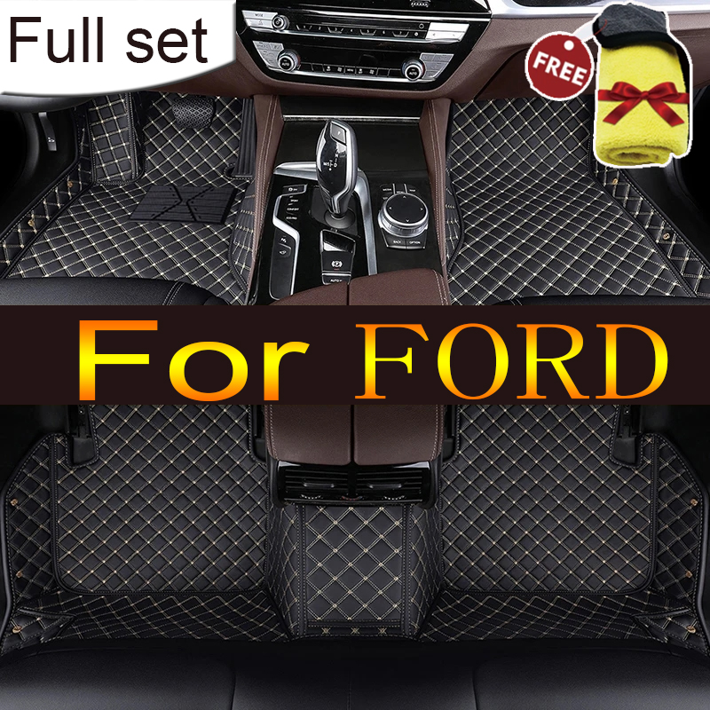 

Кожаные автомобильные коврики для FORD Fiesta Focus C-MAX fusion Mondeo Ⅲ Mondeo Ⅴ Taurus Mustang GT500 Shelby автомобильные аксессуары