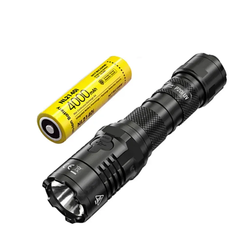 

Фонарик NITECORE P20i UV, 1800 люмен, с аккумулятором NL2140i