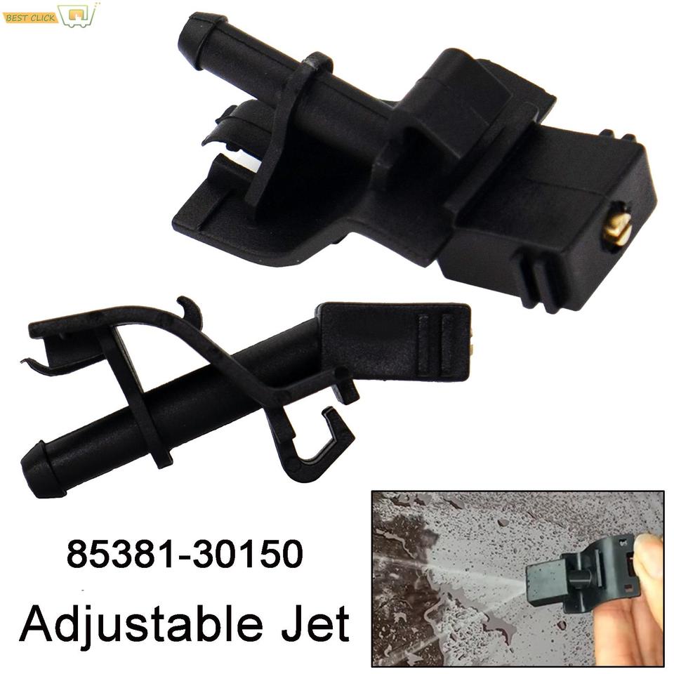 

2 шт. насадка для омывателя переднего стекла 85381-30150 для Toyota Venza Matrix 4Runner Avensis Corolla Camry Auris Highlander