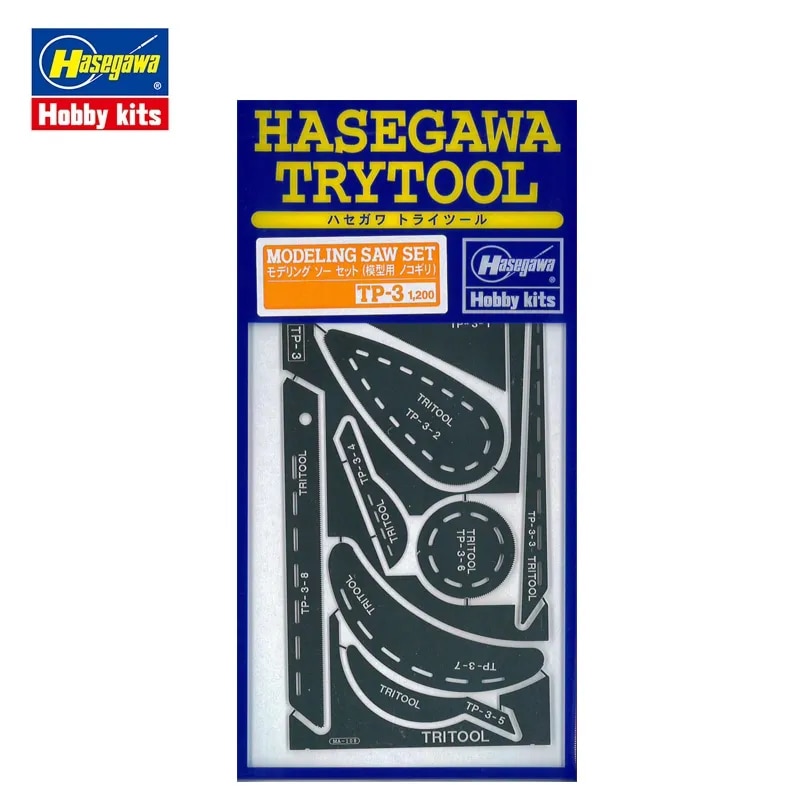 

HASEGAWA TRYTOOL TP-3 (71103) набор модельной пилы тонкое лезвие точность грубые зубья пильный диск штриховой линии Калибр инструменты для изготовления моделей