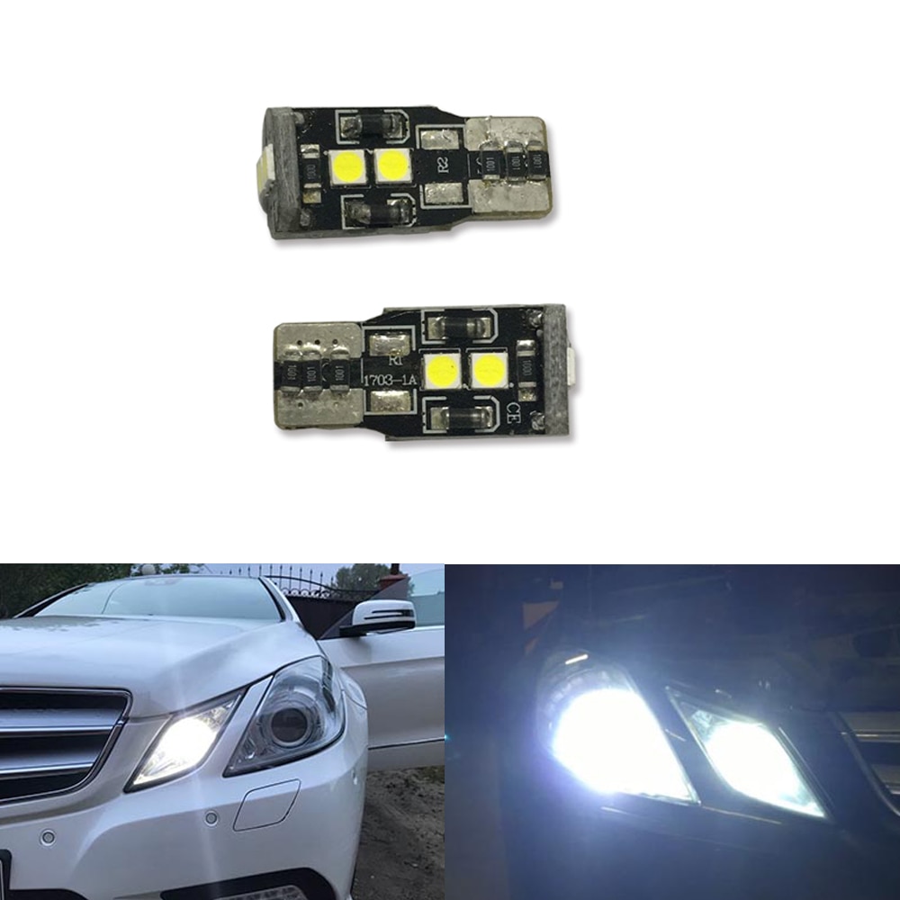 

2 шт. светодиодный указатель стояночного света для Mercedes BNEZ W212 E-Class C207 A207 E200 E350 2010-2013 гг.