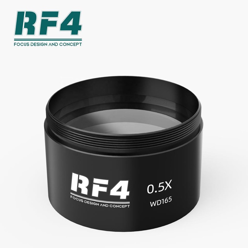 

RF4 WD165 0.5X 0.7X 0.48X вспомогательный объектив для микроскопа