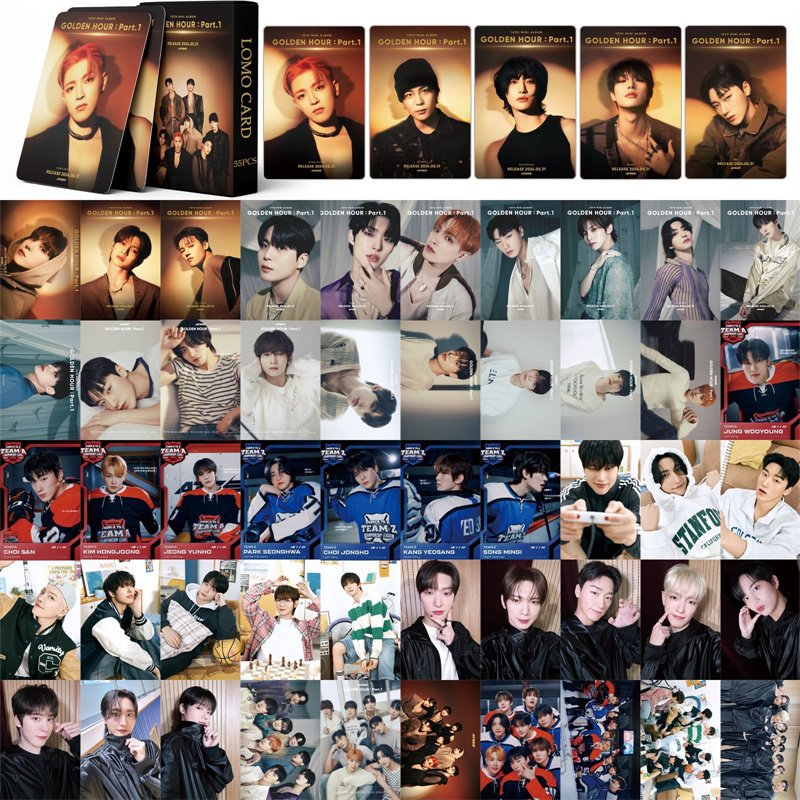

Набор фотокарт KPOP ATEEZ