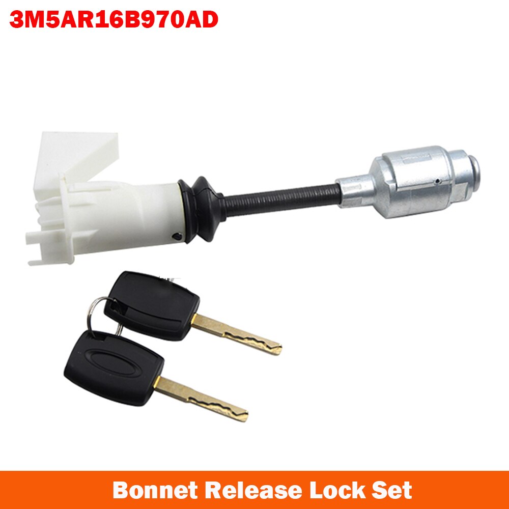 

4556337 3M5AR16B970AD комплект для ремонта замка капота короткого типа для Ford Focus C-Max 2003-2007