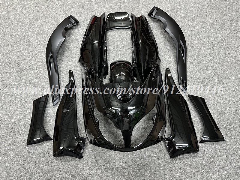 

4 подарка, новый комплект обтекателей из АБС-пластика, подходит для YAMAHA T-Max 500 2001 2002 2003 2004 2005 2006 2007, комплект кузова на заказ, черный глянцевый матовый