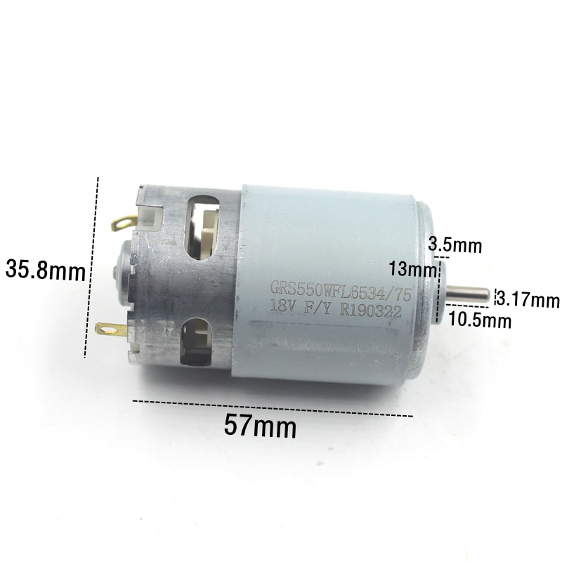 

Двигатель постоянного тока Micro GRS-550WFL6534/75 18В