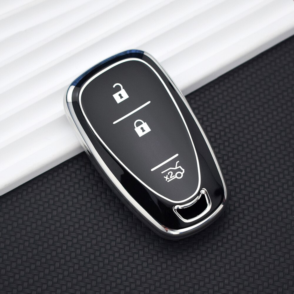 

Чехол из ТПУ для автомобильных ключей Chevrolet Onix Equino Orlando Cruze Spark Sonic Camaro Volt Bolt Trax Malibu Blazer траверс Seeker