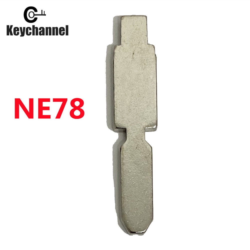 

Keychannel 10 шт./лот лезвие для автомобильного ключа NE78 KD Remote Blade VVDI пустой ключ для Peugeot 607 для KD KEYDIY VVDI XHORSE Remote