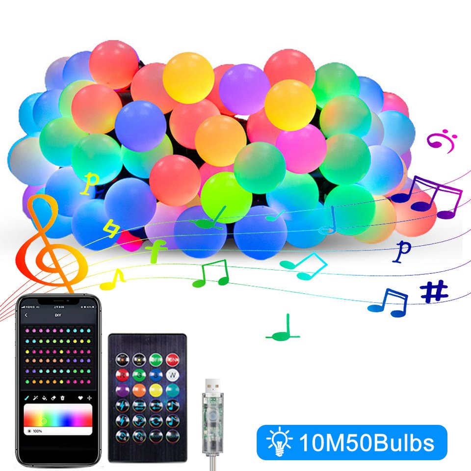

RGB светодиодные гирлянды Newstyle 33 фута