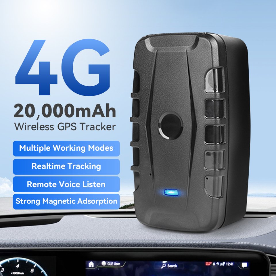 

4G GPS трекер автомобиля 20000 мАч 90 дней в режиме ожидания трекер автомобиля GPS-локатор в реальном времени водонепроницаемый магнитный голосовой монитор бесплатное веб-приложение