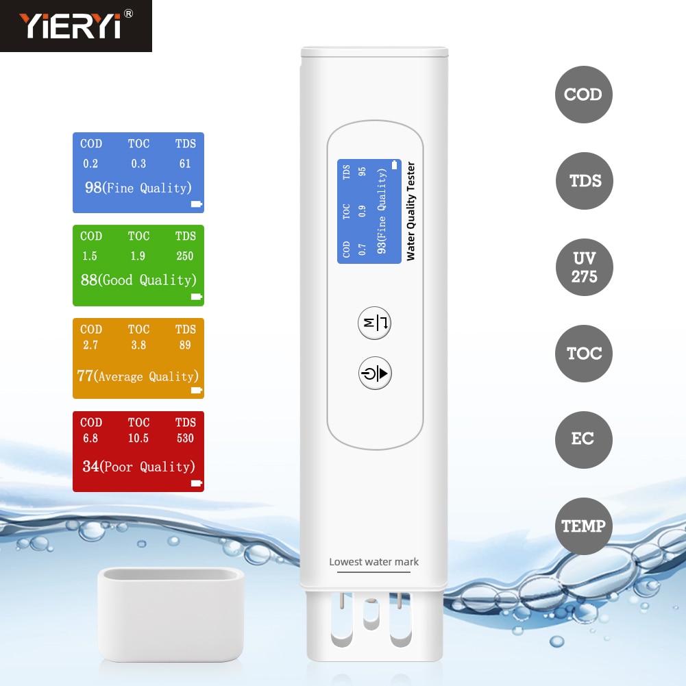

Анализатор качества воды Yieryi LS310-2 6 в 1