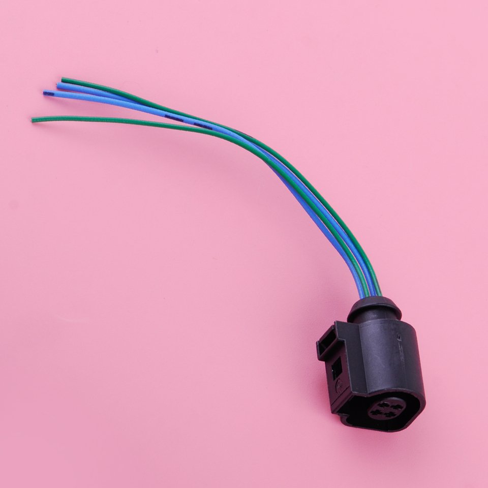 

Beler 4 Pin Хладагент разъем датчика температуры 4B0973712 подходит для VW Jetta Golf Passat Beetle AUDI A4 TT