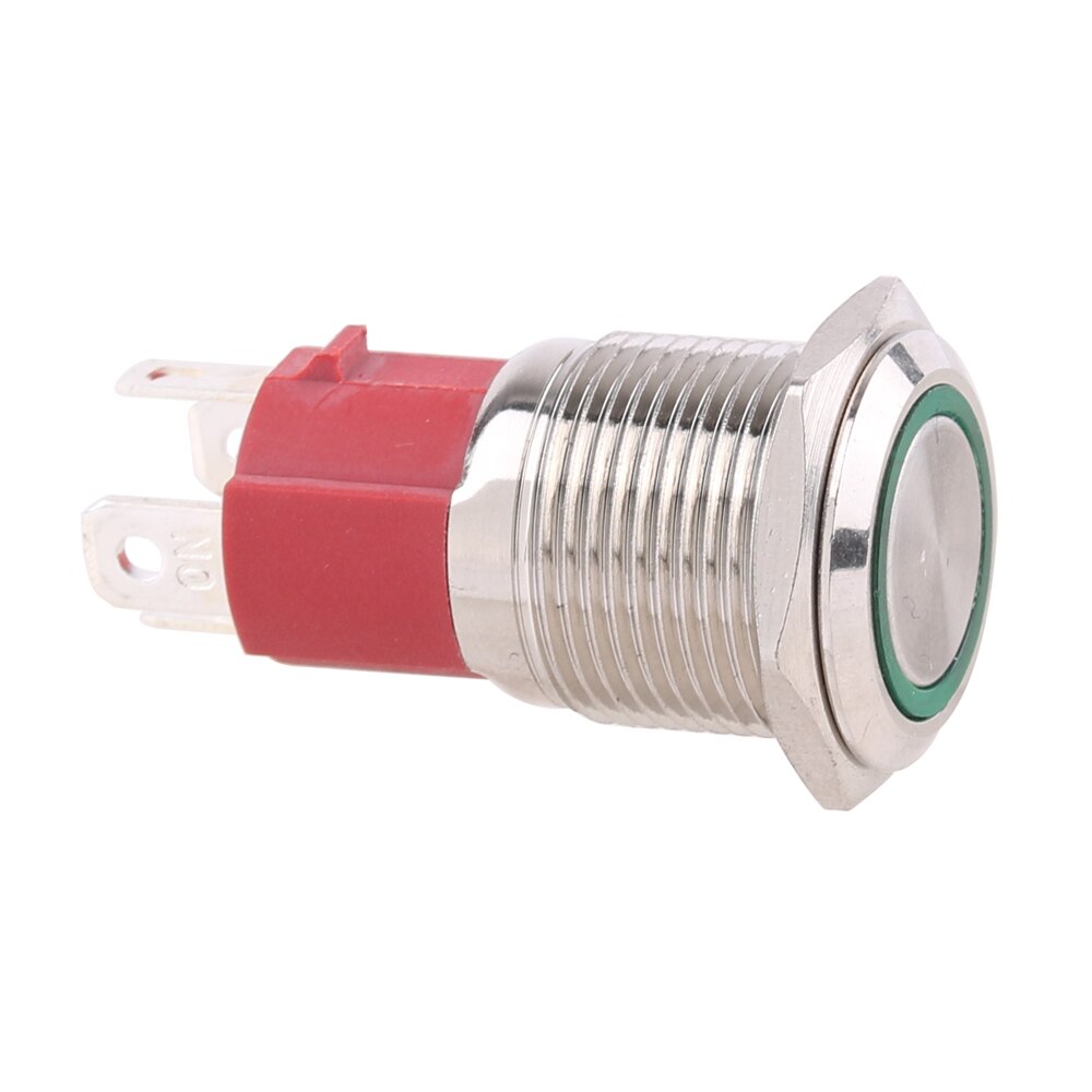 

Водонепроницаемый металлический кнопочный переключатель DIANQI 1NO 12В 220В