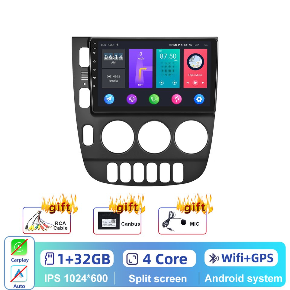 

Автомагнитола Podofo, 2din, Android, для Benz ML320 1998-2002, Carplay, стереопроигрыватель, Авторадио, Wi-Fi, GPS-навигация, FM/RDS