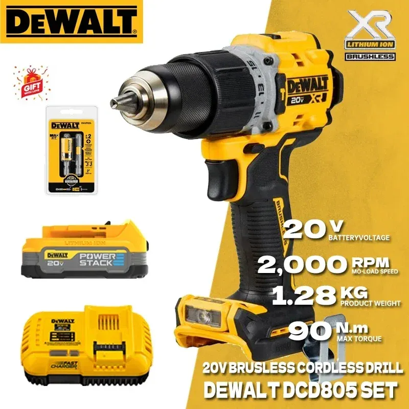 

DEWALT DCD805 Ударная дрель