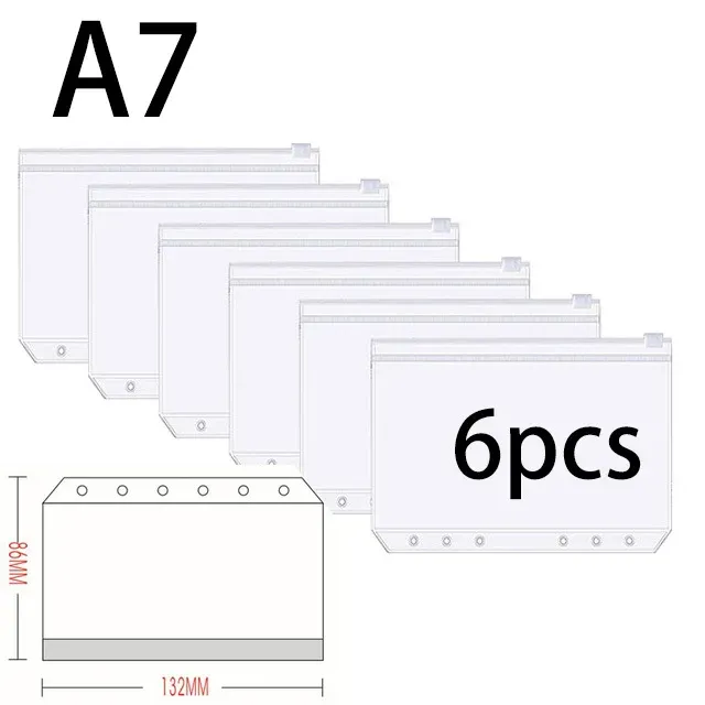 

Карманные папки для скоросшивателей A5 A6 A7