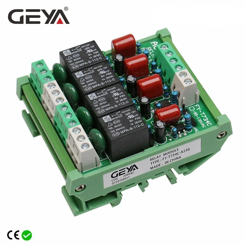 

GEYA FY-T734 4-канальный релейный модуль