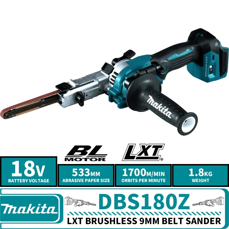

Makita DBS180Z Беспроводной Ленточный Шлифовальный Станок