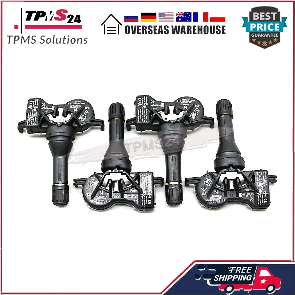 

4 ДАТЧИКА TPMS ДЛЯ Nissan Qashqai II (J11) Sentra Teana X-Trail T31 T32 433 МГц 40700-4CB0B 40700-4CB0A 40700-4CB1A