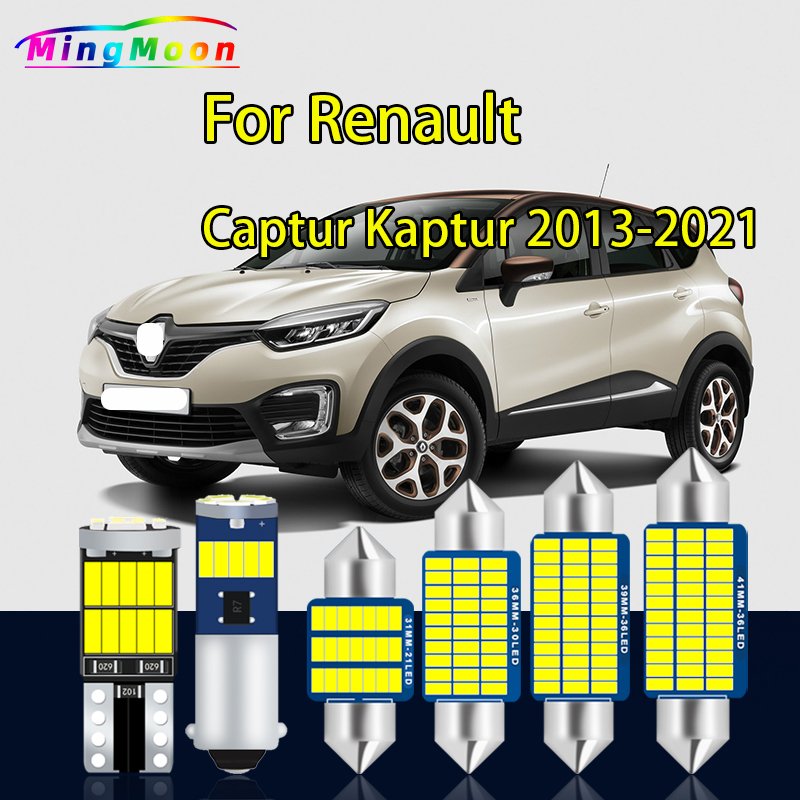 

Renault Captur Kaptur Светодиодные автомобильные фонари Plug and Play Установка Canbus Без ошибок Предупреждающая лампа для к...
