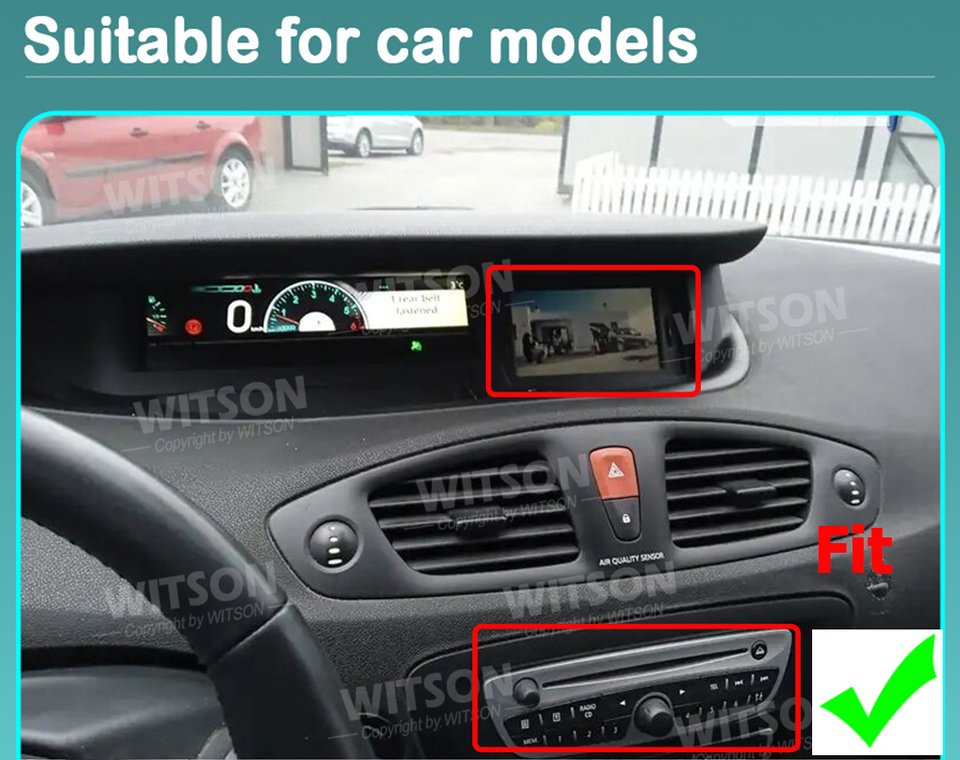 

7-дюймовый OEM автомобильный радиоприемник Bluetooth CarPlay для Renault Scenic 3 Grand Scenic III 2009-2016, автомультимедийный стерео GPS-плеер для LHD RHD
