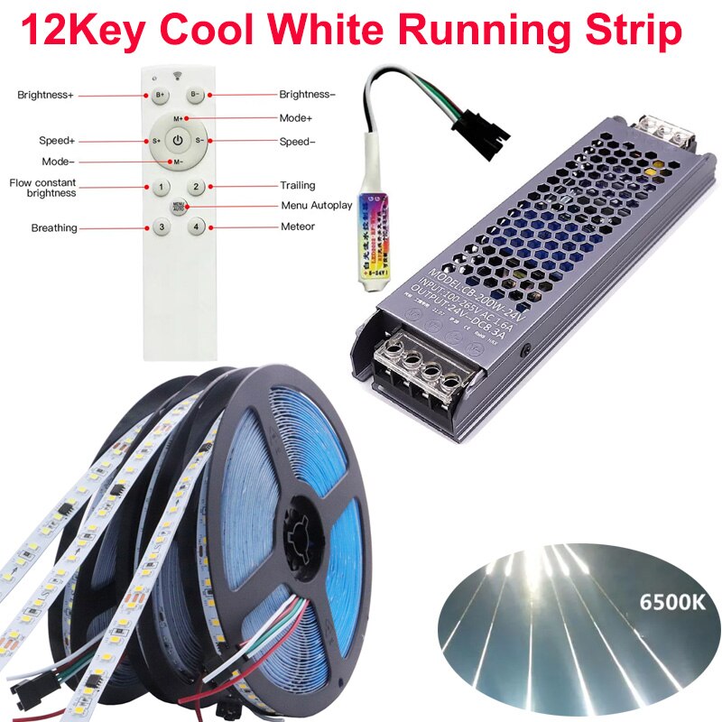 

SUNSPURT WS2811 RGB светодиодная лента 10м с пультом