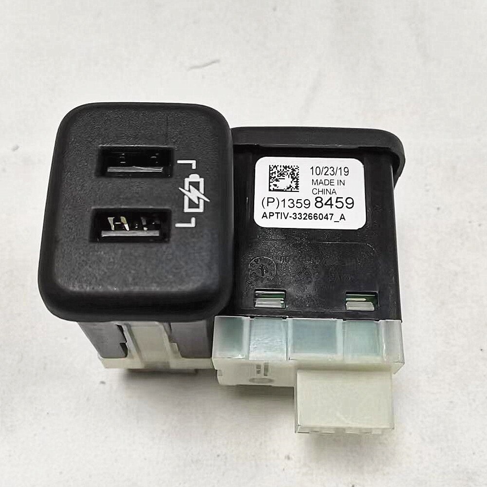 

13598459 Адаптер разъема порта Aux/USB центральной консоли автомобиля 13598459 Для GM Regal Enclave Acadia XT5 Traverse Malibu Bolt Cruze
