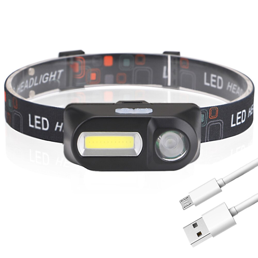 

Налобный фонарь XIWANGFIRE XPE+COB