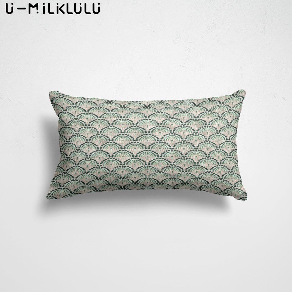 

Льняные чехлы для подушек с геометрическим рисунком 45x45 см
