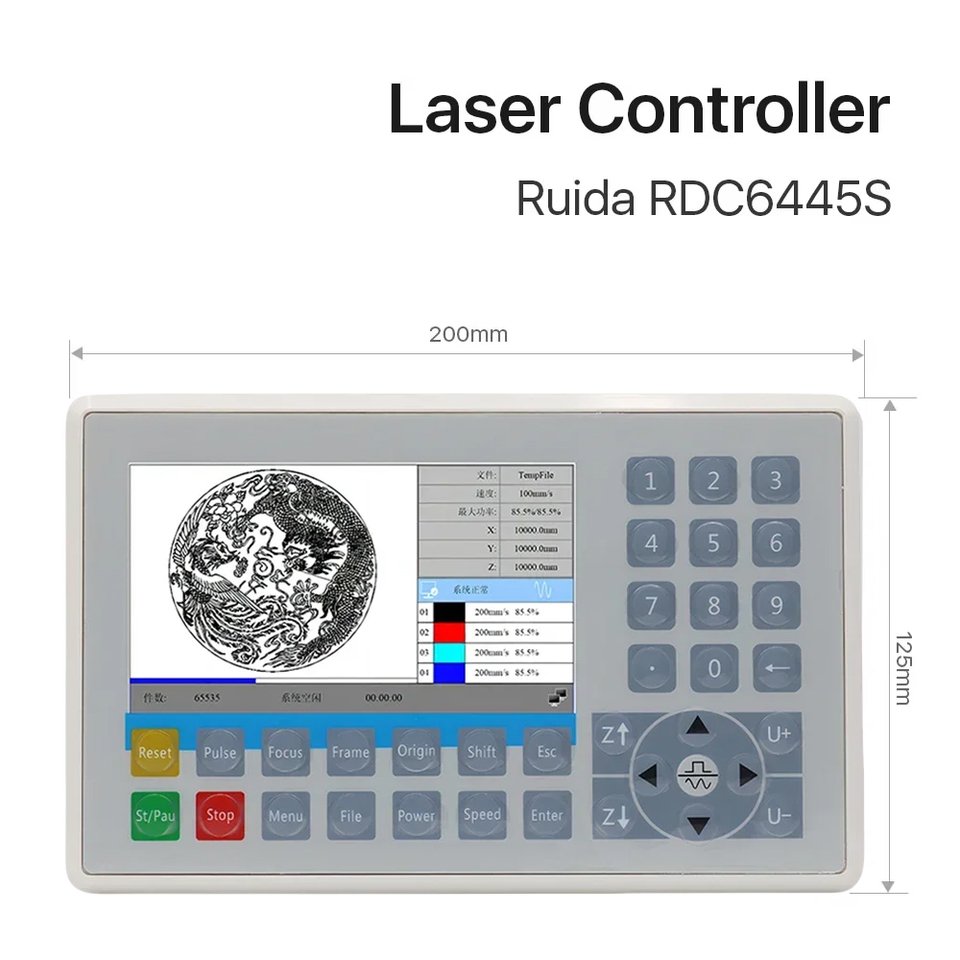 

Панель дисплея QDHWOEL для Ruida RDC6445G RDC6442S RDLC320-A