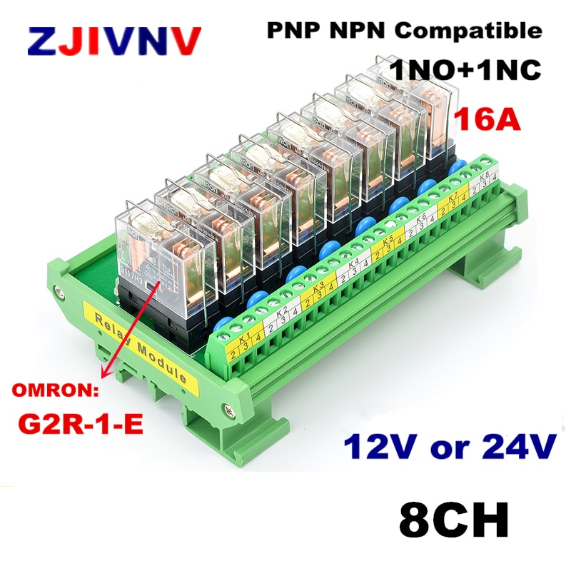 

ZJIVNV BMZ-08k1 8-канальный релейный модуль